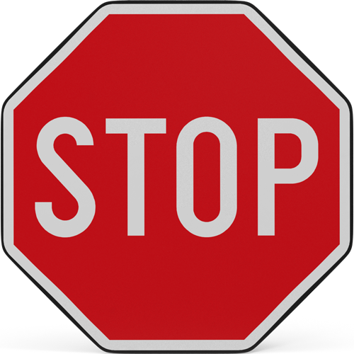 Stop Sign One Week Premier Business Equipment - Just Press Print!