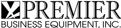 Premier Business Equipment, Inc. logo retina.